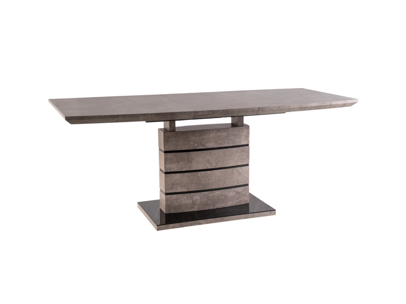Stôl LEONARDO imitácia betónu 140(180)X80  stOL leonardo imitácia betonu 140(180)x80 