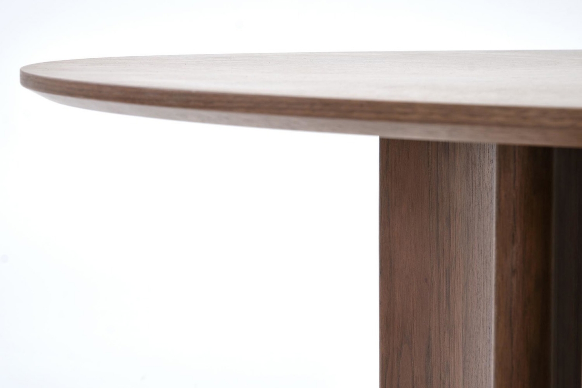 Stôl okragly Merulio 120 cm - Orech Stôl okragly Merulio 120 cm - Orech