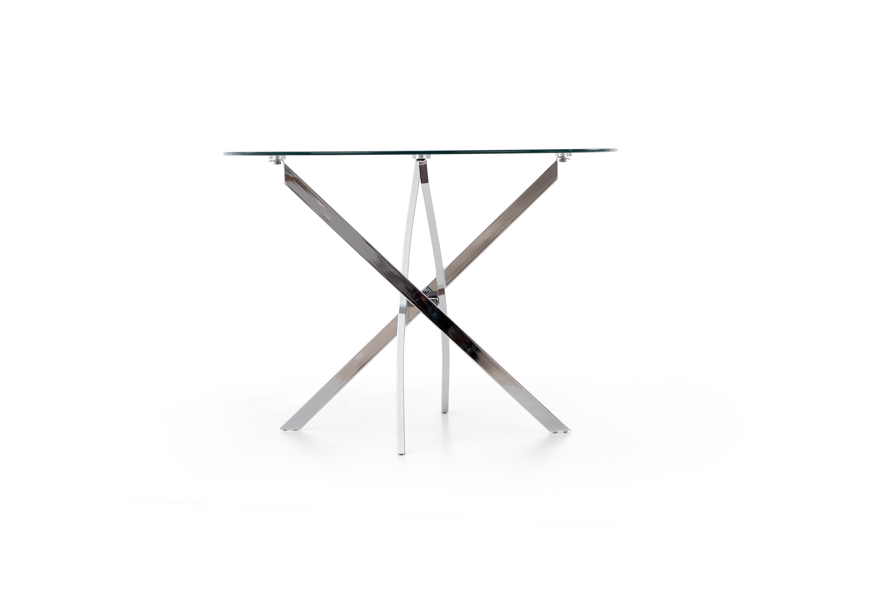 Raymond asztal - bézs / króm stůl raymond - béžovýbarvý / Chromovaný