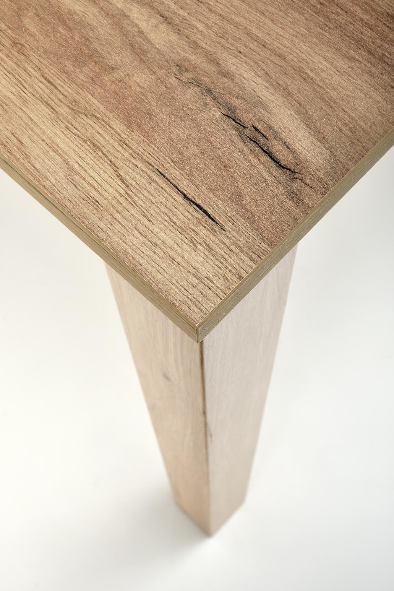 Masă pliabilă MAURYCY 118-158 cm - Culoarea stejarului artizanal  stůl rozkladany 118-158x75 maurycy - Dub craft