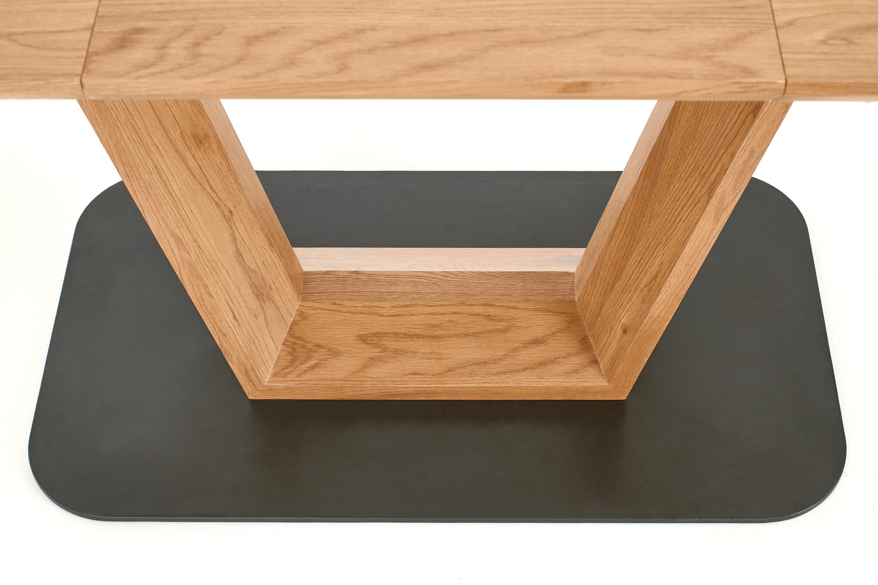 Rozkladací jedálenský stôl Blacky 160-220x90 cm - dub zlatý Stôl rozkladany blacky - Dub zlaté