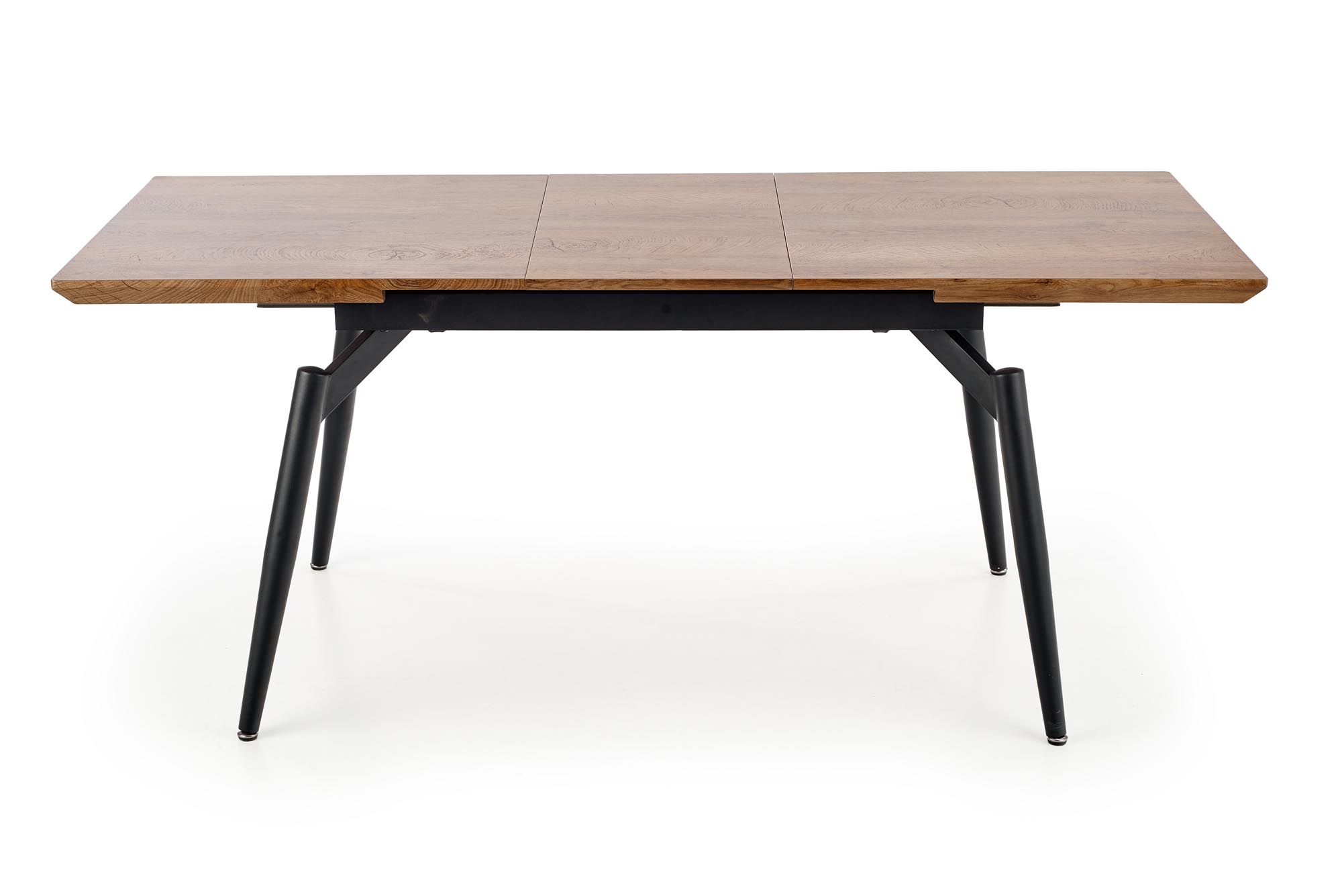 Cambell összecsukható asztal - természetes/fekete  stůl rozkladany cambell přírodní/Fekete