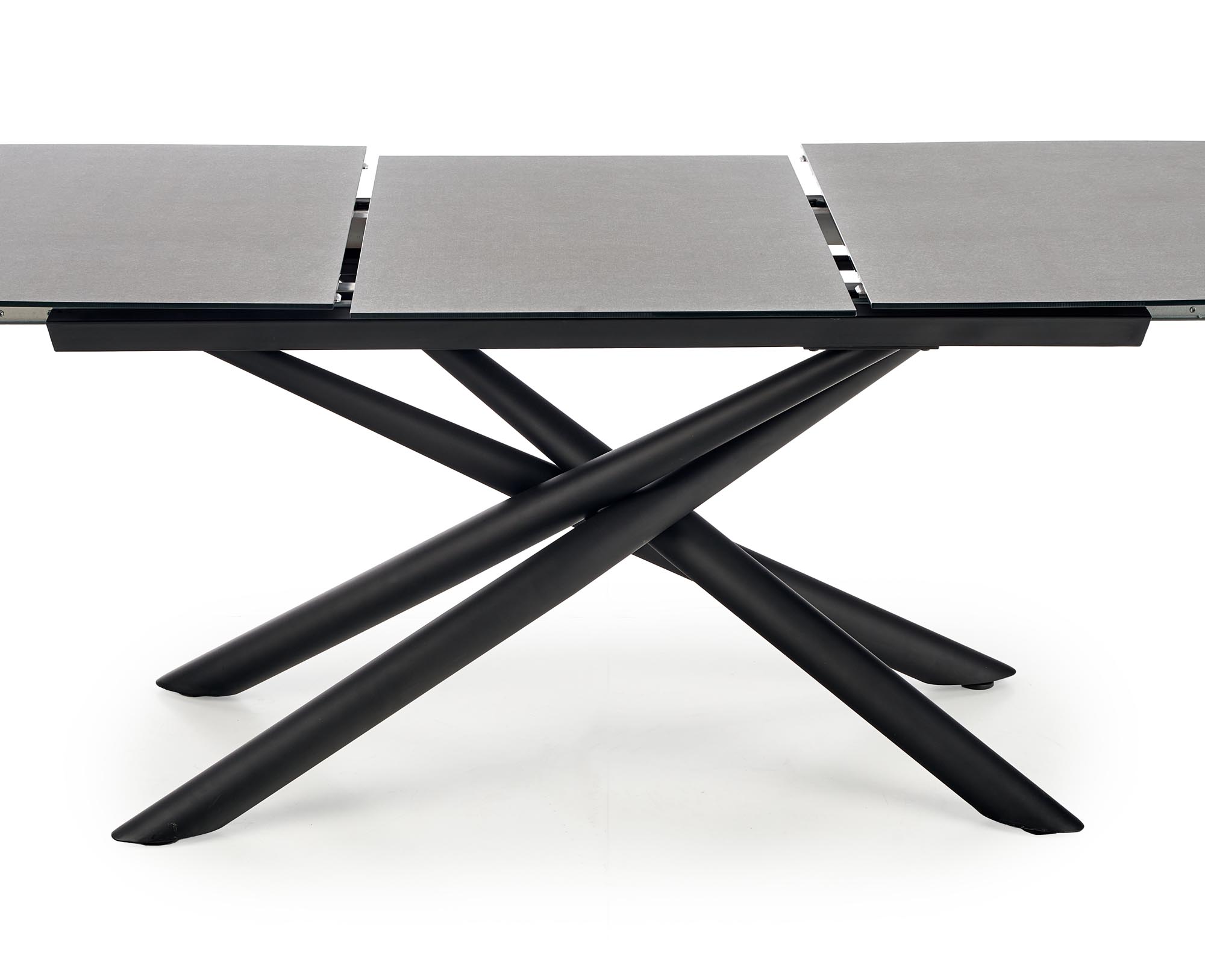 Stůl rozkládací Capello - tmavý popel / Černý stůl rozkládací capello - tmavý popel / Černý