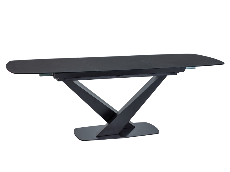 stôl rozkládací Cassino I - čierny mat  Stôl rozkladany cassino i - čierny mat 