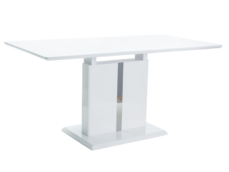 Stůl rozkládací Dallas (110-150)X75 - Bílý lak  Stůl rozkládací dallas (110-150)x75 - Bílý lak 