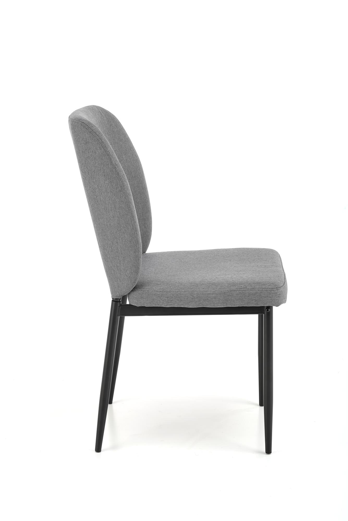 JASPER stůl + 4 Židle Stůl rozkládací do jídelny 110-170 z 4 krzeslami jasper - Popelový / Černý