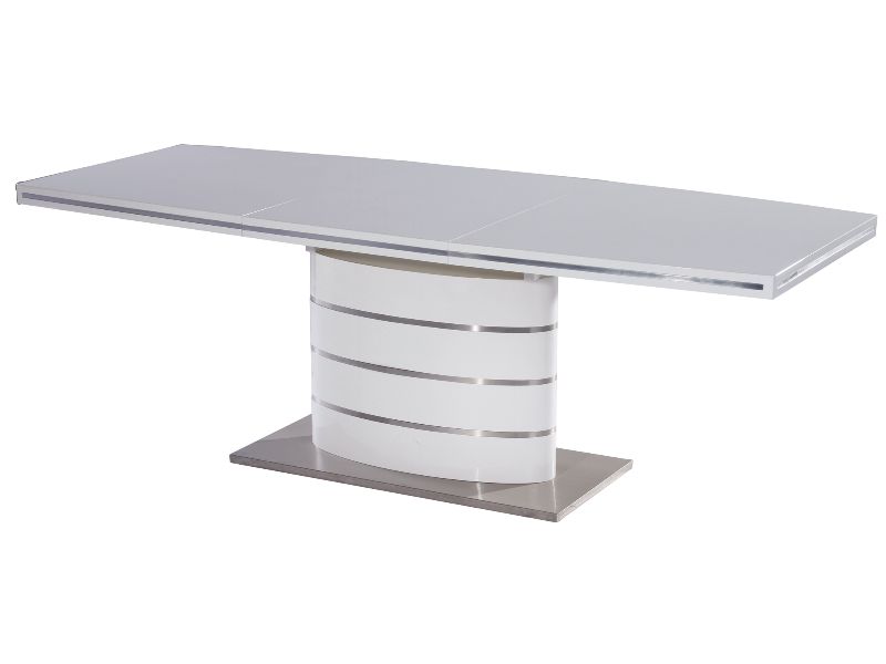 stôl rozkládací Fano 160(220)X90 - Biely lak Stôl rozkladany fano 160(220)x90 - Biely lak