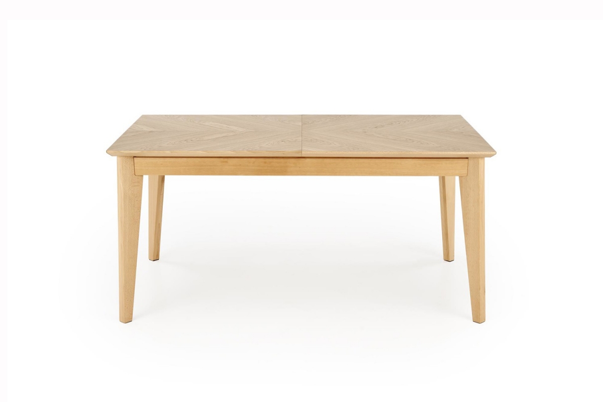 Rozkládací jídelní stůl Liroden 160-240x90 cm dřevěný - přírodní dub Stůl rozkladany Liroden 160-240x90 cm dřevo - dub přírodní