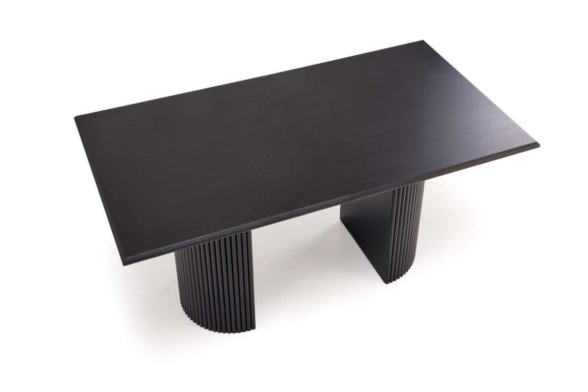 Stôl rozkladany Lorero 160-250x90 cm - Dub prírodné / Čierny Stôl rozkladany Lorero 160-250x90 cm - Dub prírodné / Čierny