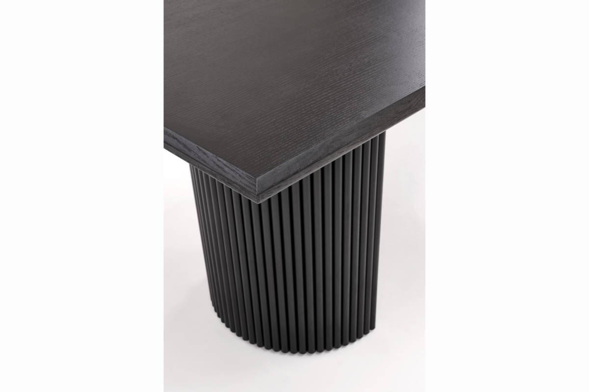 Stôl rozkladany Lorero 160-250x90 cm - Dub prírodné / Čierny Stôl rozkladany Lorero 160-250x90 cm - Dub prírodné / Čierny