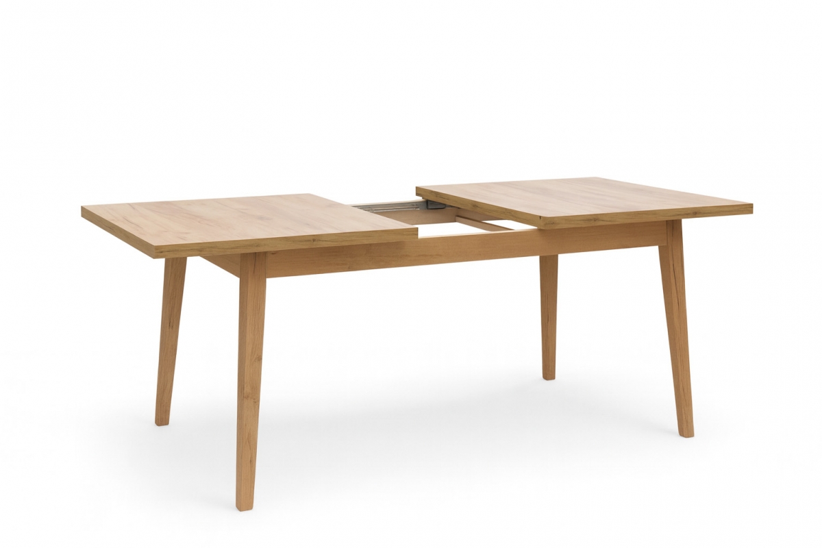 Rozkládací jídelní stůl Paris - 120-160x80 cm - dub craft Stůl rozkladany Paris 120-160x80 cm - dub craft