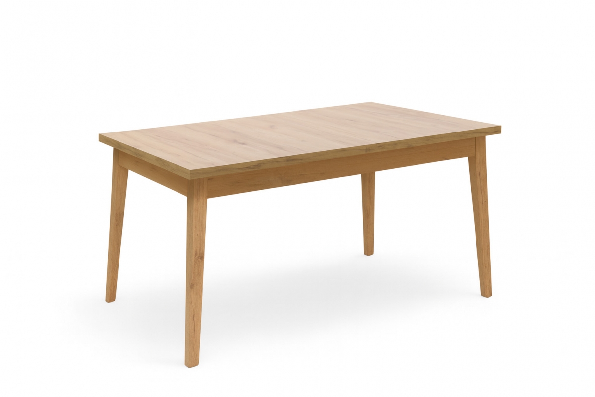 Rozkládací jídelní stůl Paris - 160-200x90 cm - dub craft Stůl rozkladany Paris 160-200x90 cm - dub craft