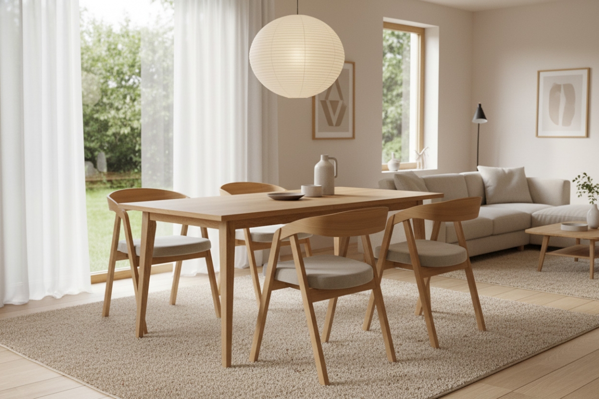 Rozkládací jídelní stůl Paris - 160-200x90 cm - dub craft Stůl rozkladany Paris 160-200x90 cm - dub craft