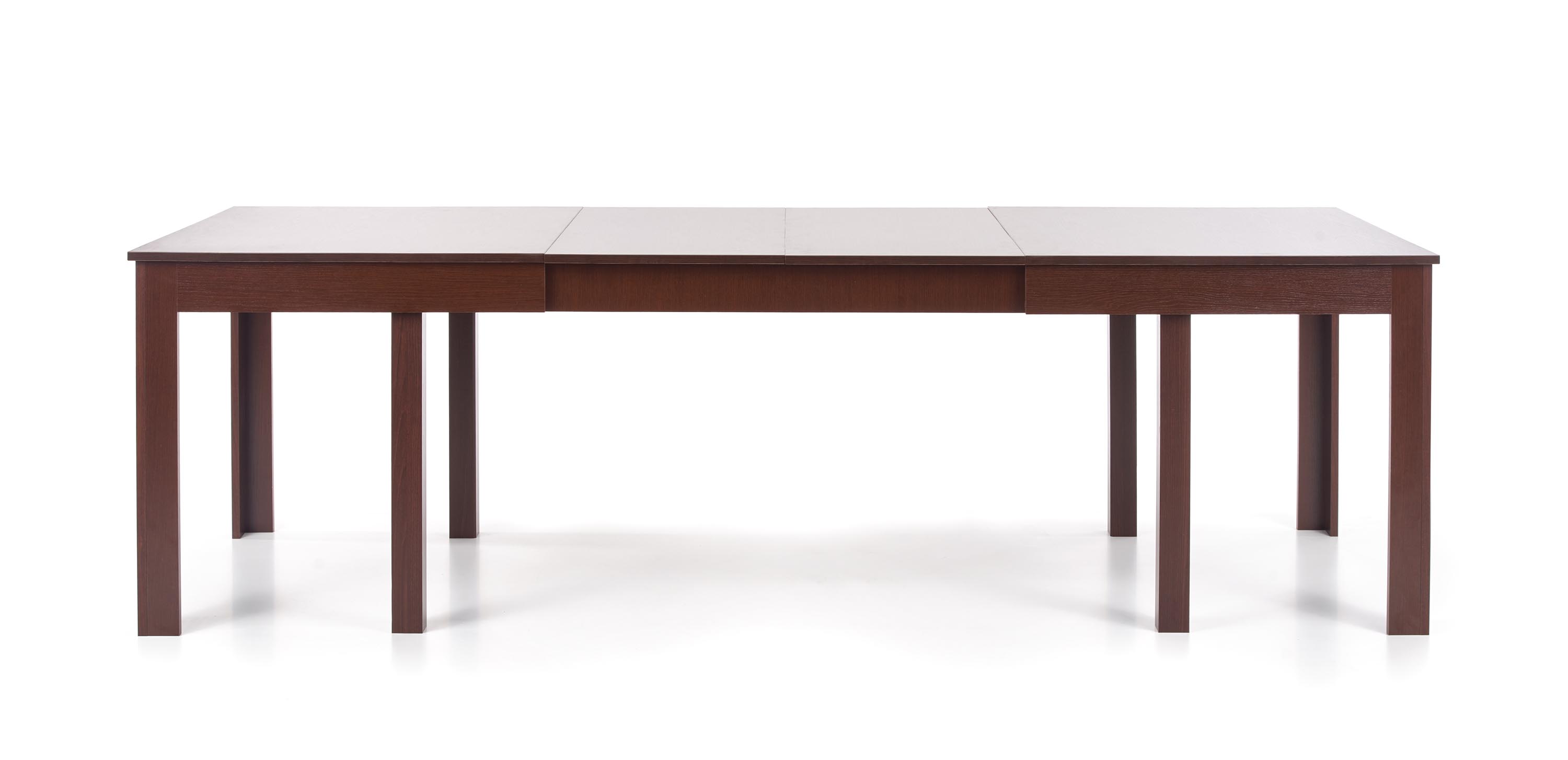 Seweryn asztal, összecsukható - sötét diófa stůl rozkladany seweryn Tmavý Ořech