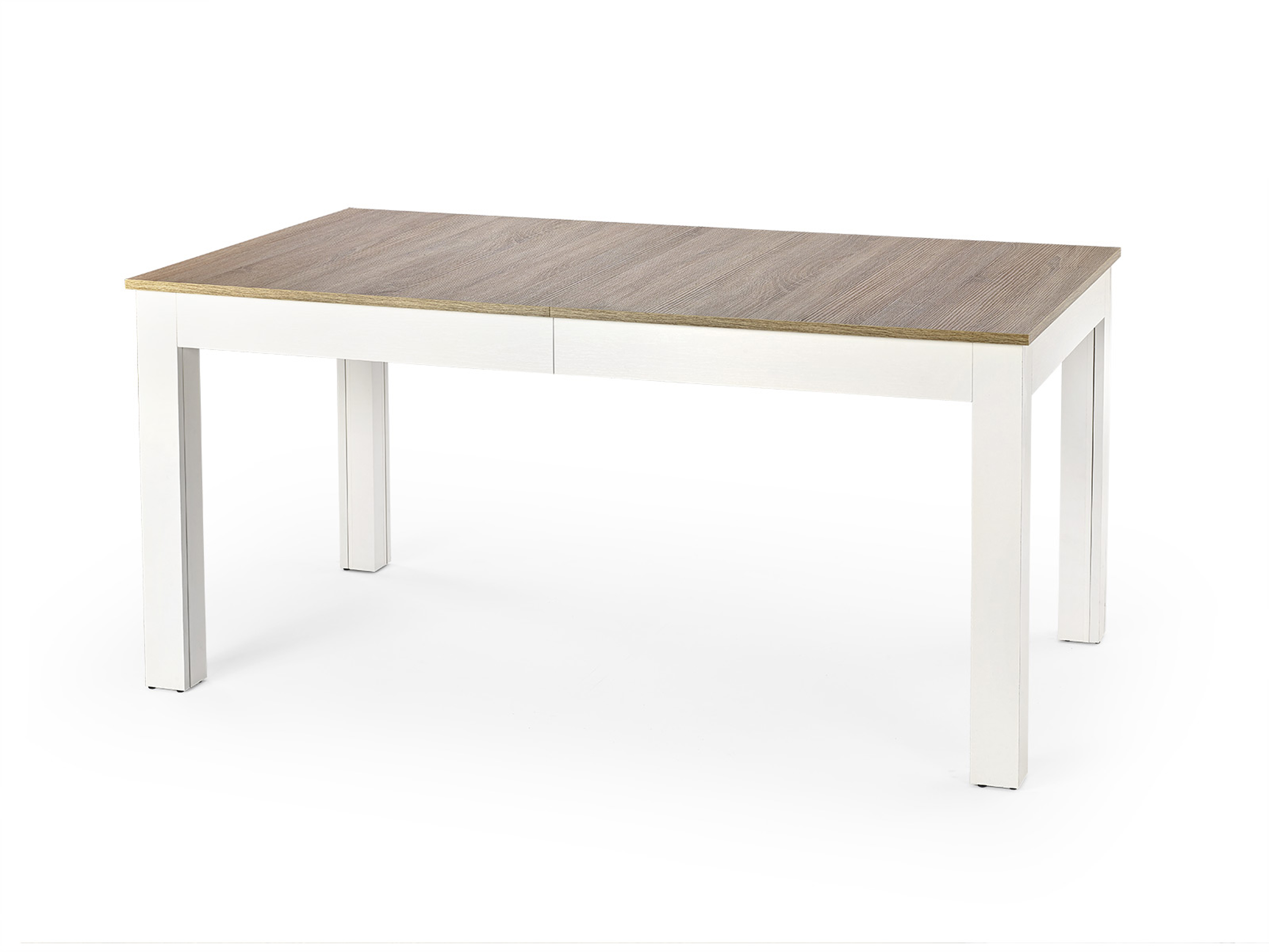 Seweryn asztal, összecsukható - sonoma tölgy/fehér stůl rozkladany seweryn Dub sonoma/Bílý