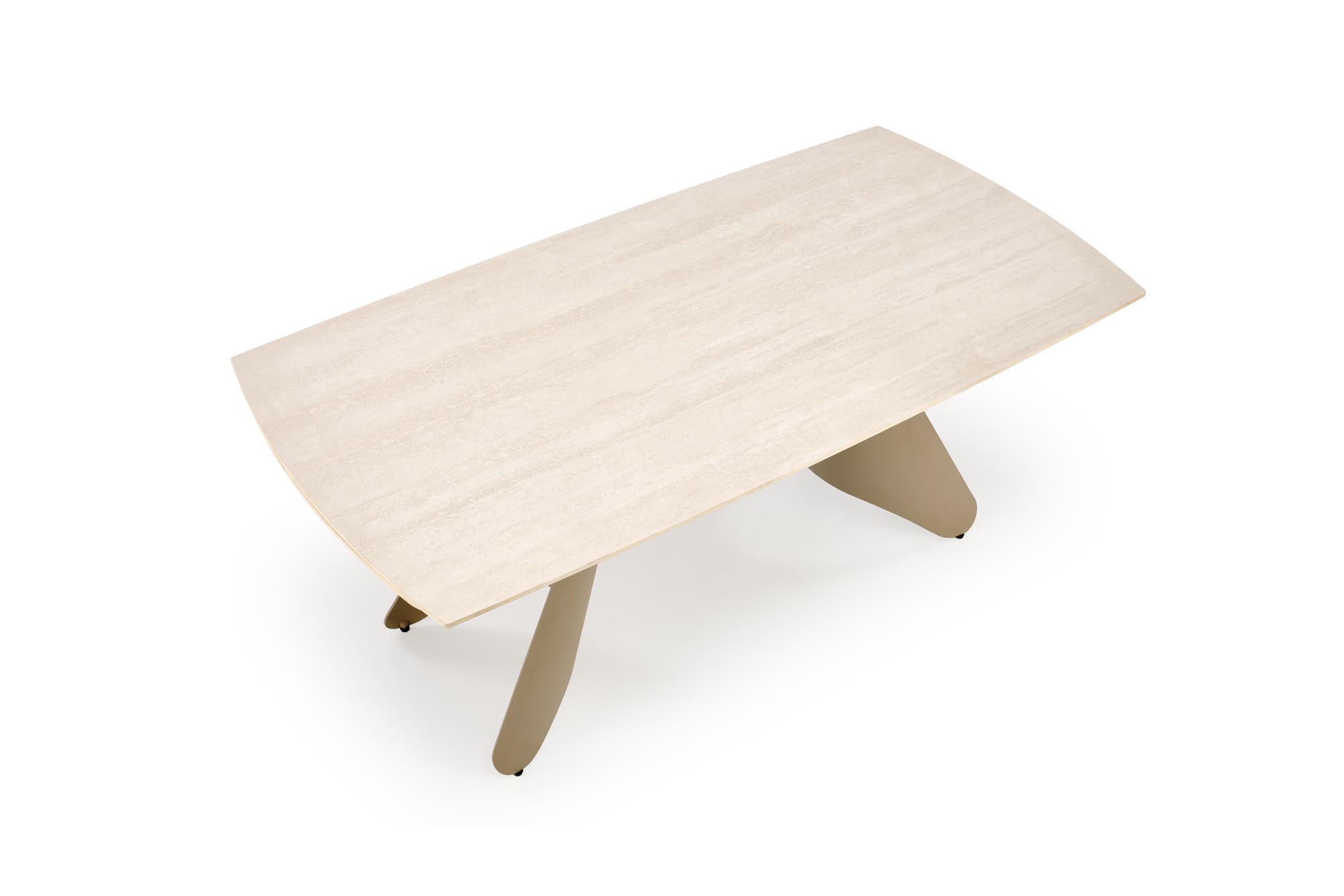 Rozkládací jídelní stůl Tavero - 180x260x90 cm - travertin / kašmír Stůl rozkladany tavero 180-260 x 90 cm -  travertin / kašmír 