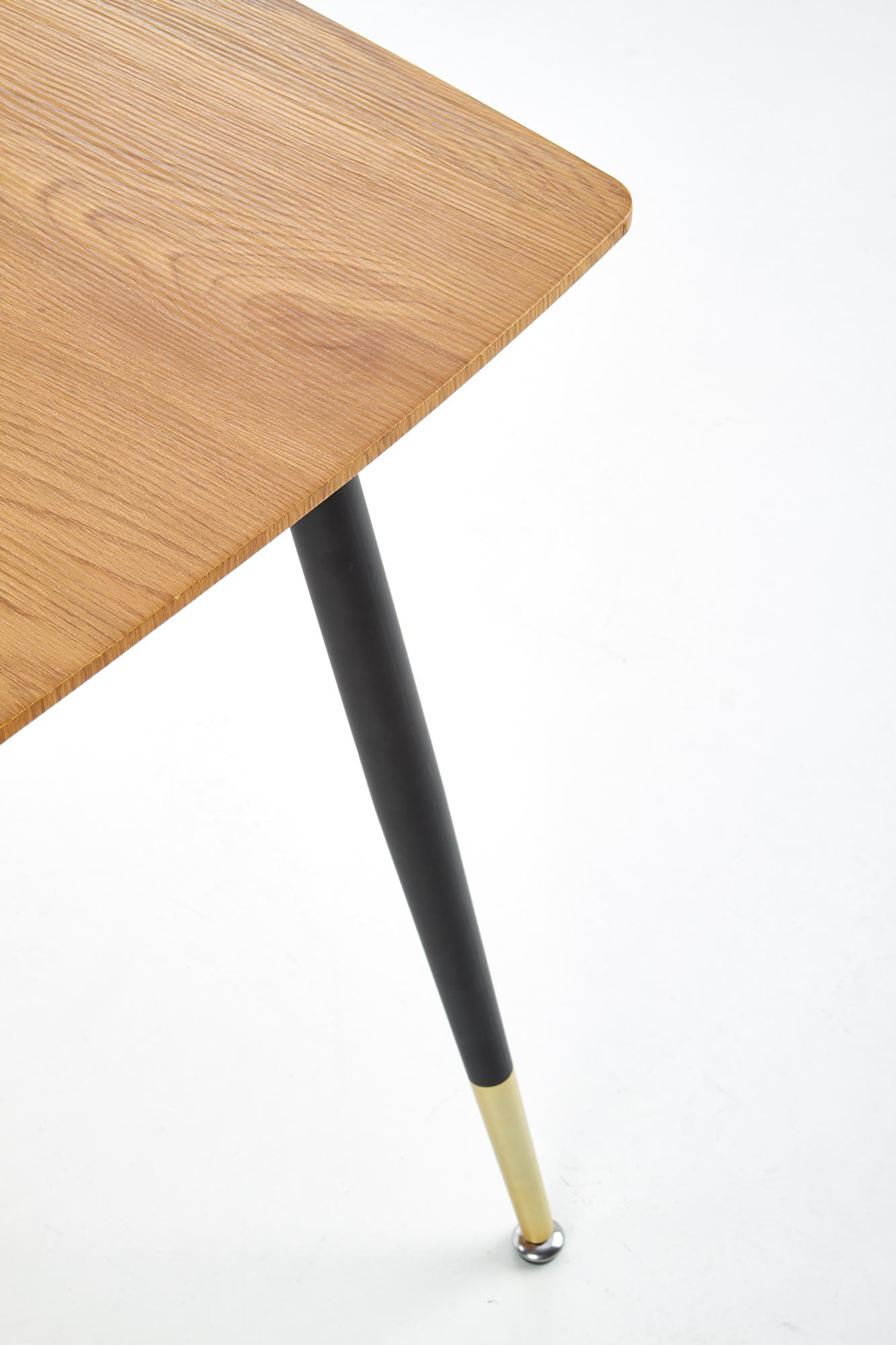 Jedálenský stôl Tripolis 120x70 cm - dub zlatý / čierna Stôl tripolis - Dub zlaté / Čierny