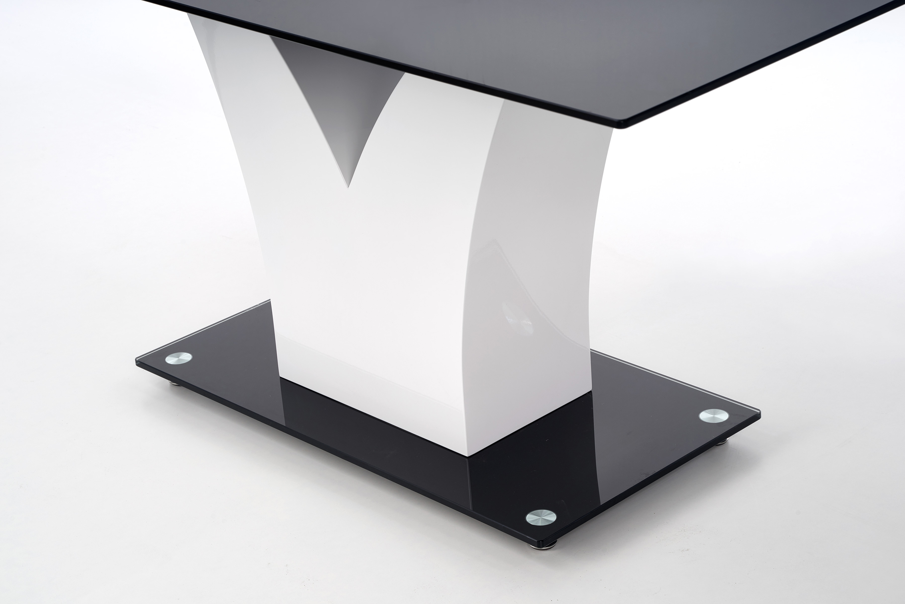 Vesper asztal - fekete stůl vesper - Fekete