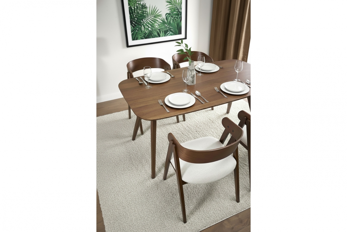 Jídelní stůl Walnor 160x90 cm - ořech Stůl Walnor 160x90 cm - ořech