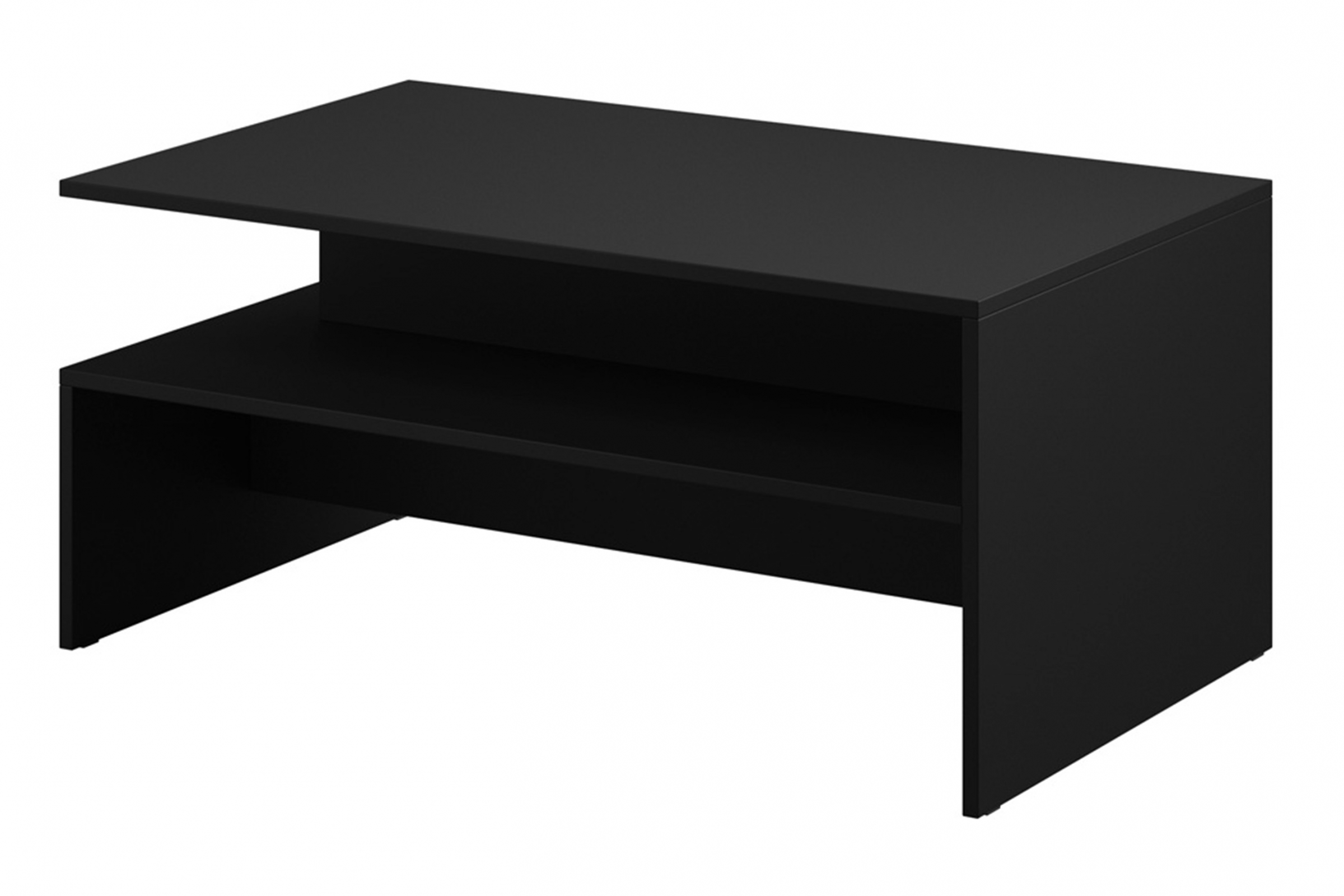 Stolík kawowy Baros 99 - 100x60 cm - Čierny supermat Konferenčný stolík Baros 99 - 100x60 cm - Čierny supermat