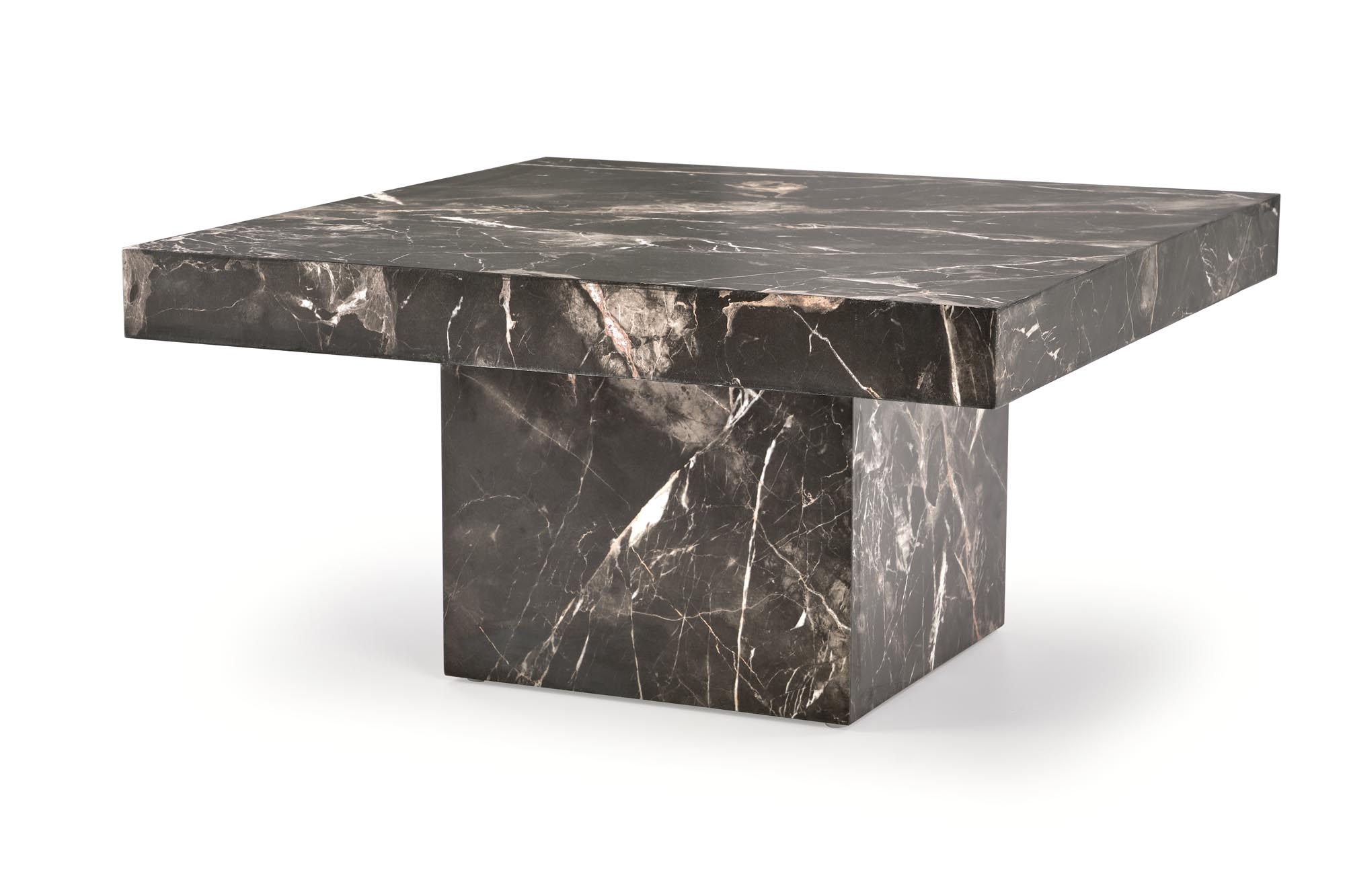MONOLIT Konferenční stolek Fekete mramor stolek kawowy monolit - Fekete mramor