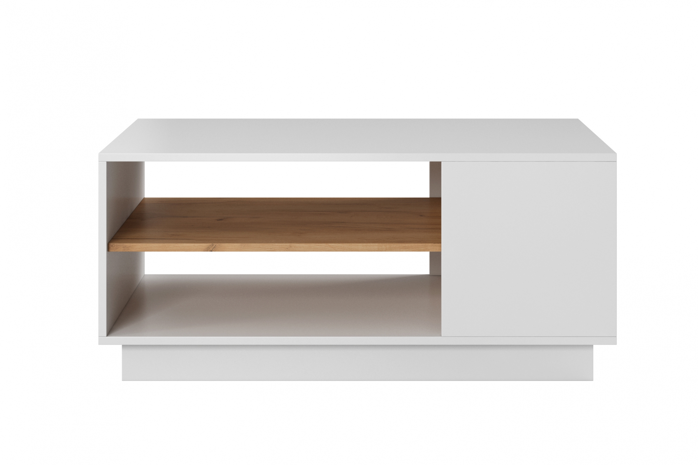 Konferenčný stolík Numb 100x60 - biela / dub craft Konferenčný stolík Numb 100x60 - Biely/Dub craft