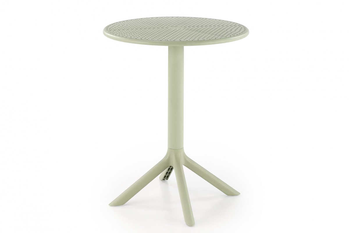 Okrúhly konferenčný stolík Calvo 60 cm - mätový Konferenčný stolík okragly Calvo 60 cm - mietowy