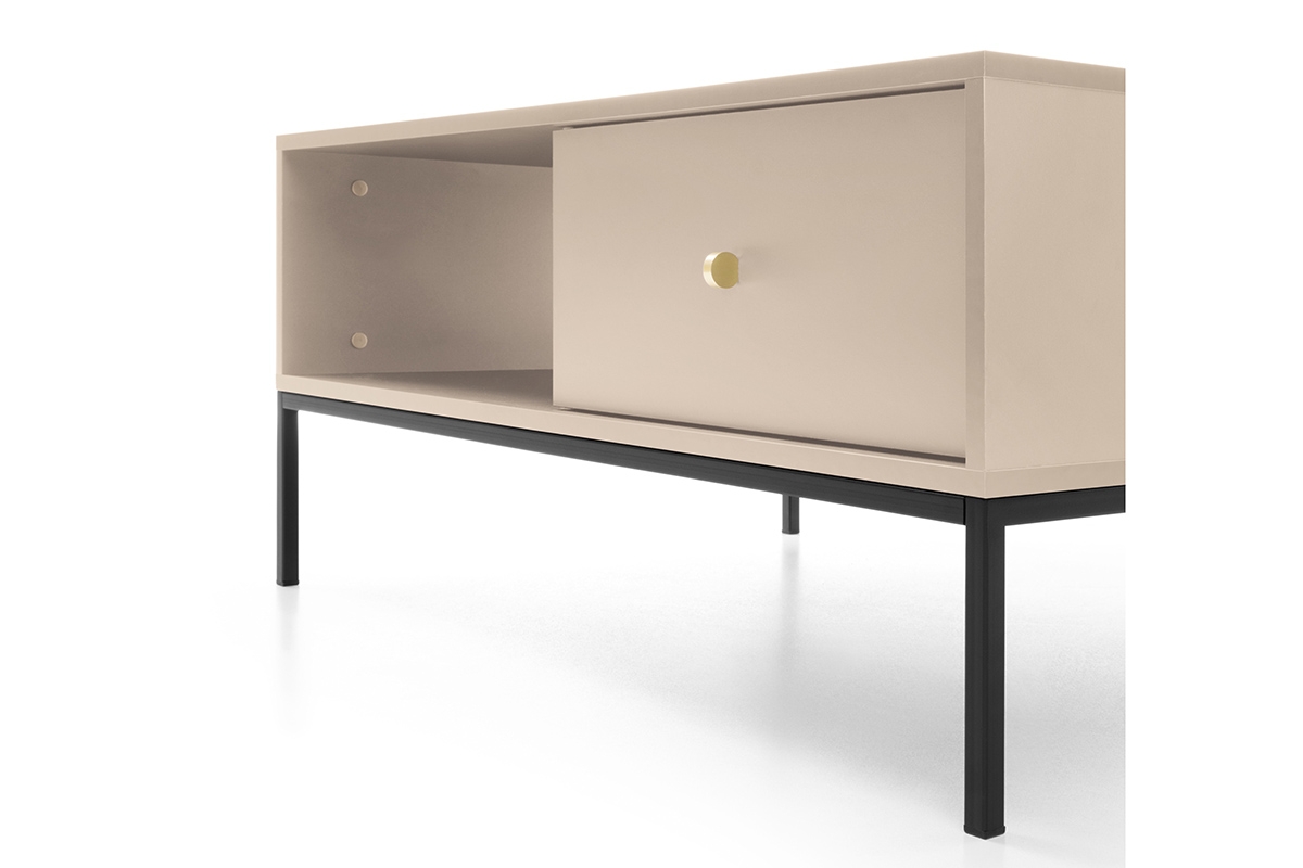 Konferenčný stolík so zásuvkou Eladia - béžová Konferenčný stolík so zásuvkou Eladia - béžová - dekoratívná úchytka