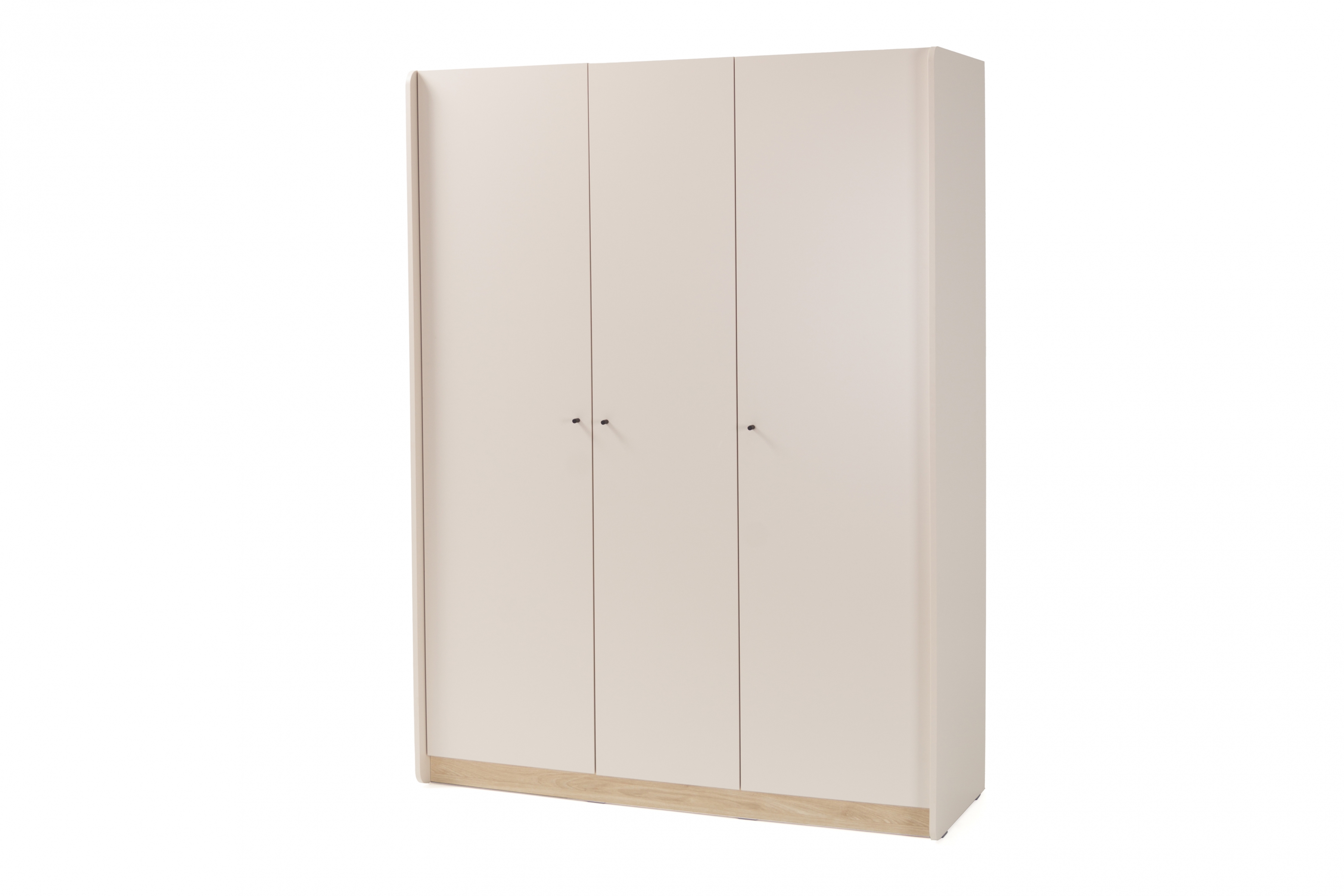 Šatníková skriňa Alessio 145 cm - béžová / dub olejovaný Skriňa Alessio 1 - 145 cm - Béžová Pieskový / Dub olejowany