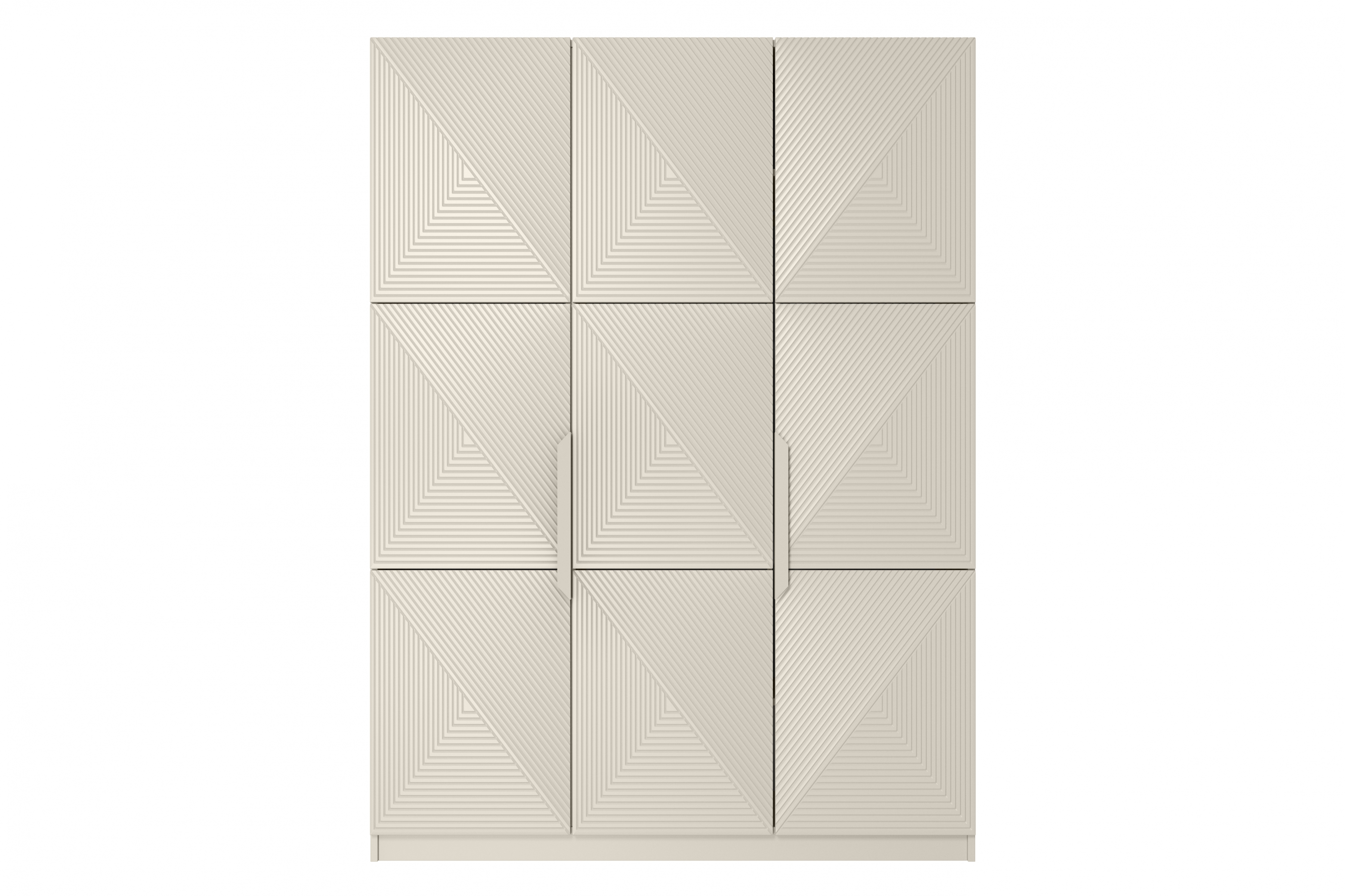 Skříň Asha 150 cm - kašmír / kašmírové kovové úchytky skříň Asha 150 cm z metalowymi uchwytami - kašmír / kaszmirowe Úchytky