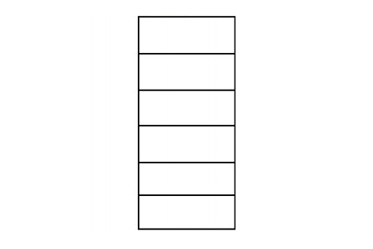 Kancelářská skříň Offi 60 cm Skříň do kanceláře 