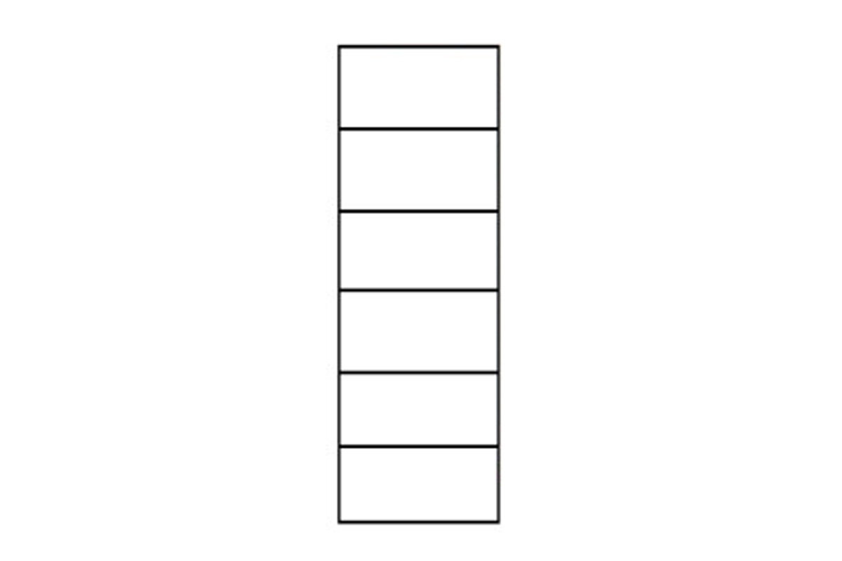 Kancelářská skříň Offi 40 cm Skříň do kanceláře 