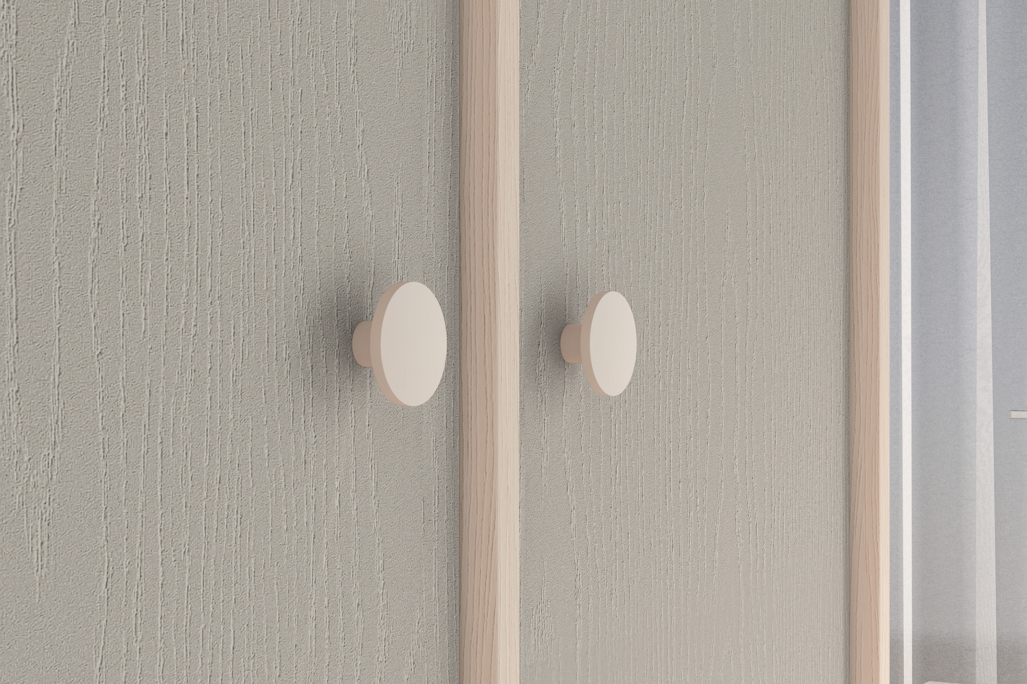 Dětská šatní skříň Marla 80 cm - pouštní písek / šedá pallad skříň Marla 80 cm - piasek pustyni / šedá pallad