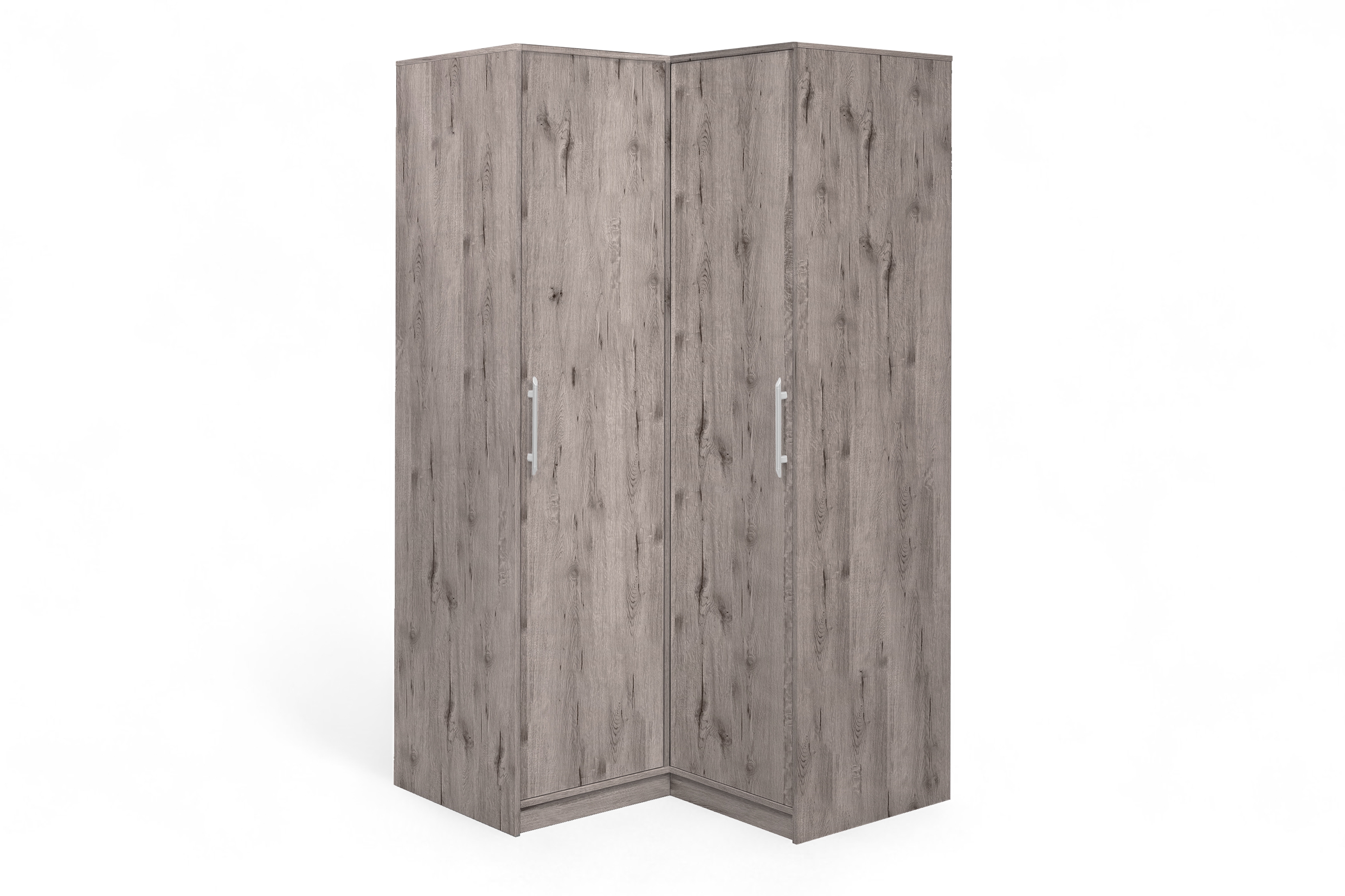 Rohová šatníková skriňa Bali 109 cm - dub wellington Rohová skriňa Bali 109 cm - Dub wellington
