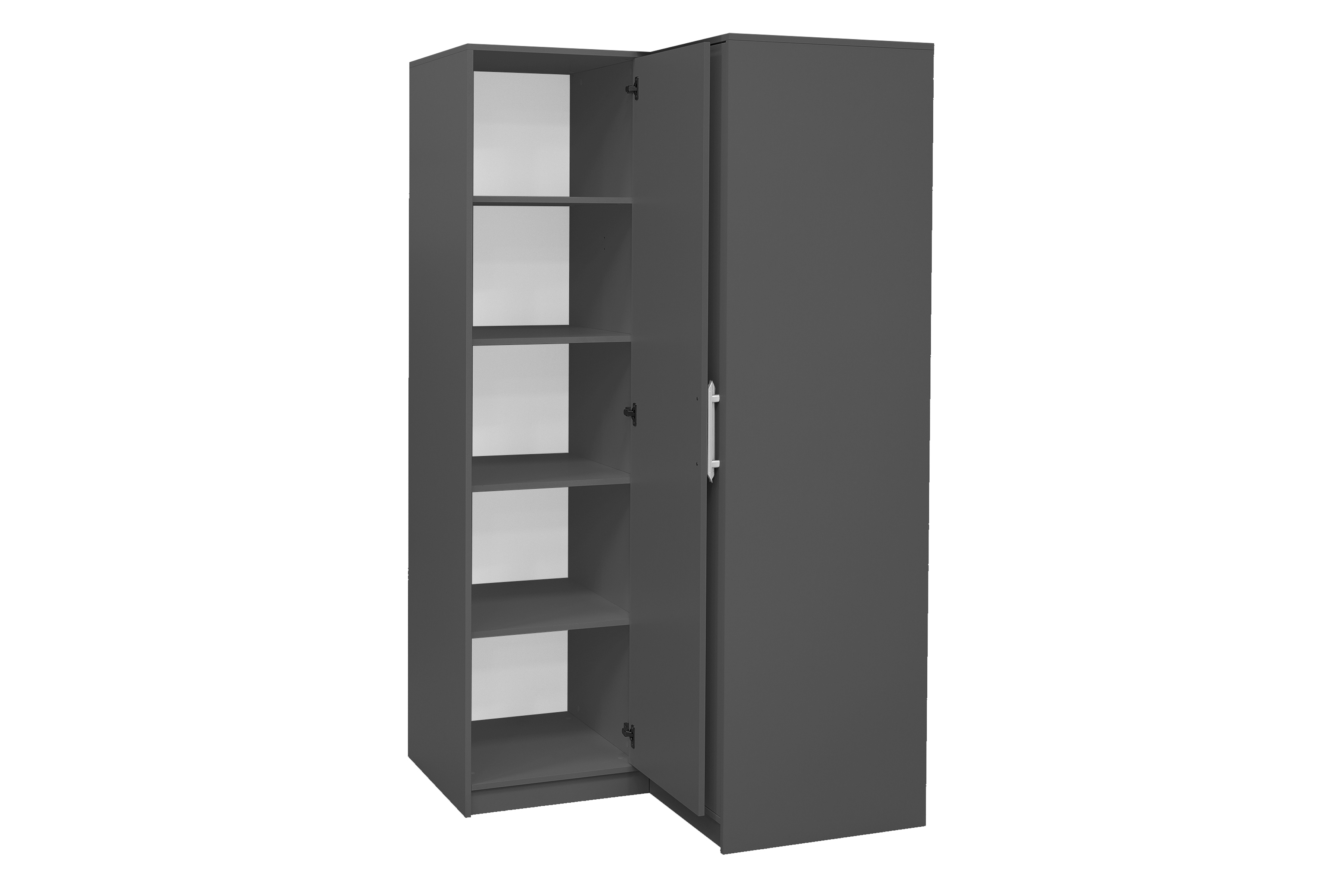 Rohová skříň Bali 109 cm - grafitová skříň rohová Bali 109 cm - grafit