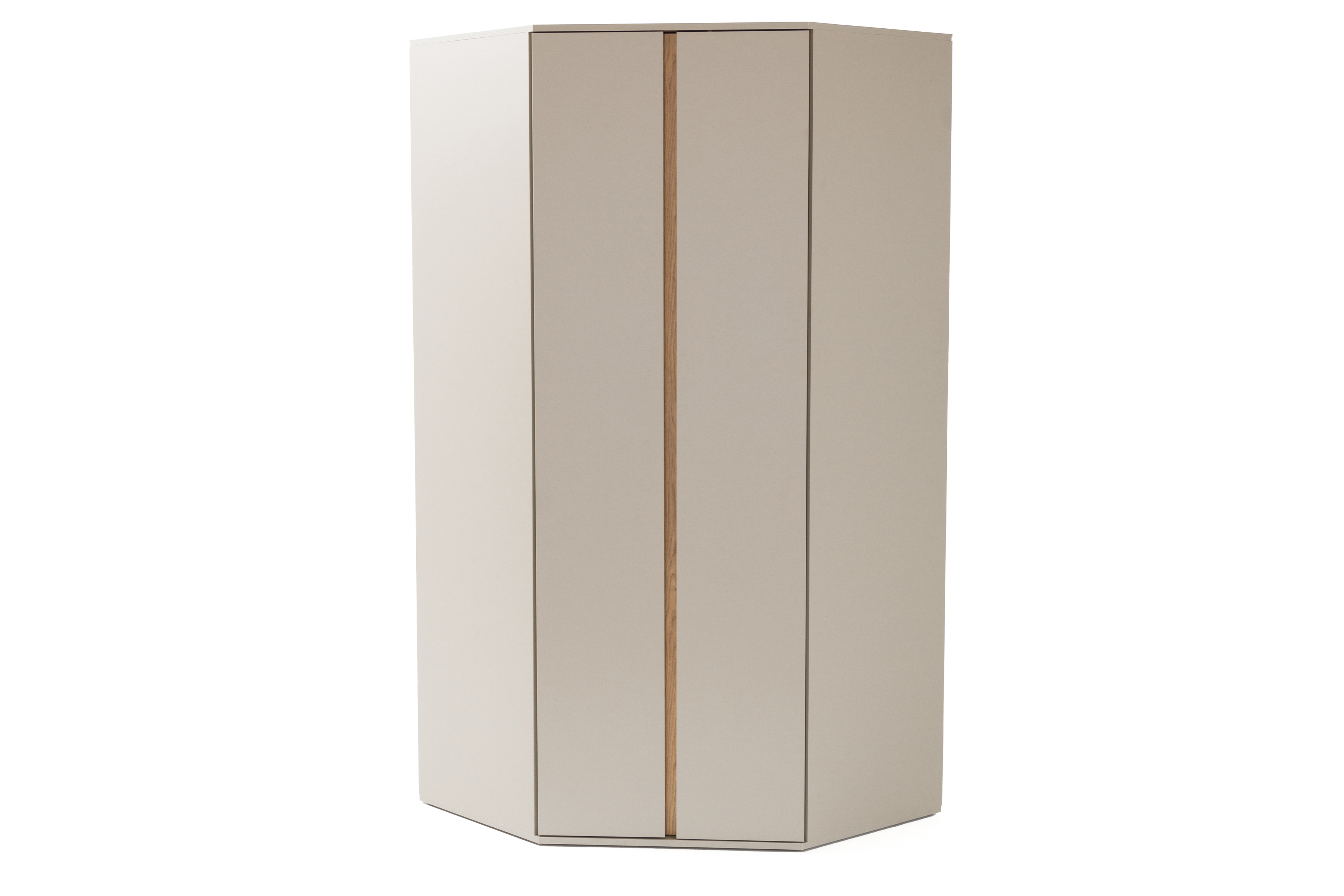 Skříň rohová Luca 95 cm - béžová Pískový / dub olejowany skříň rohová Luca 2 - 95 cm - béžová Pískový / dub olejowany