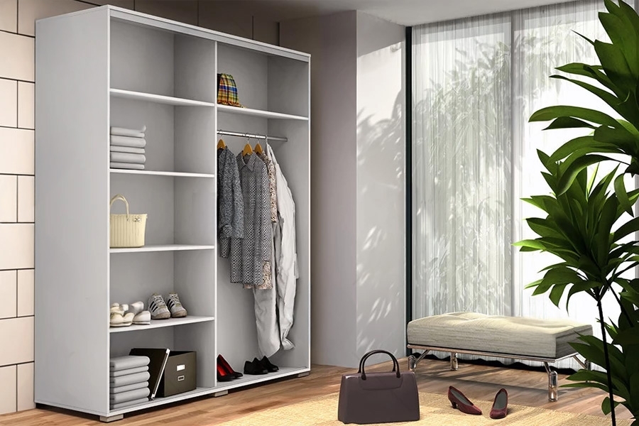 Skriňa Livio A1 100II Skriňa s posuvnými dverami Trofi 100/245 cm