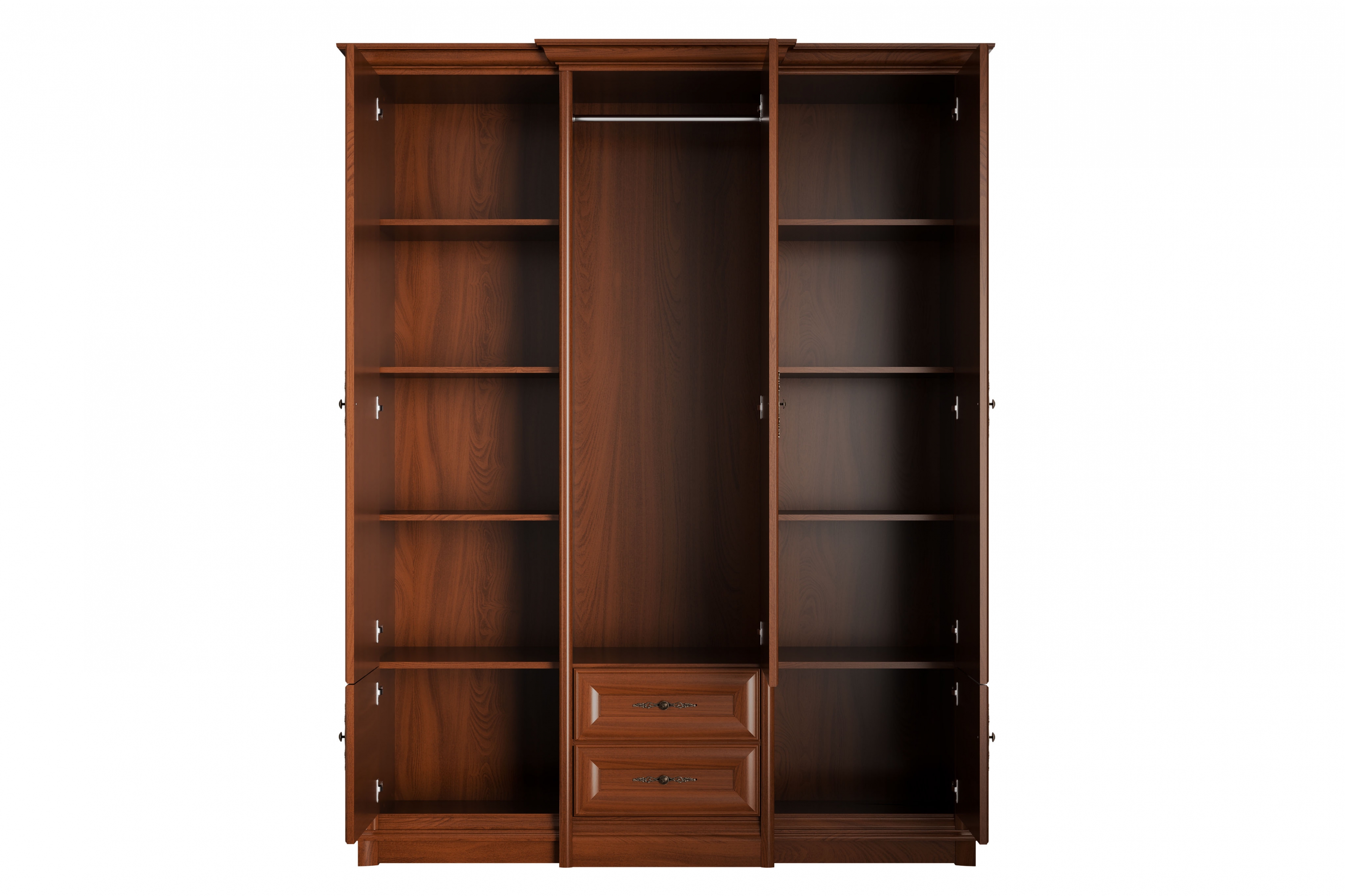 Skříň Sonata 180 cm se zrcadlem - kaštan šlechetný skříň Sonata z zrcadlem 180 cm - kaštan szlachetny