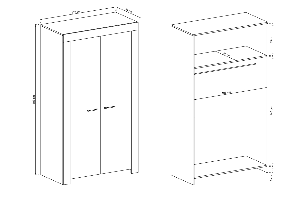Skříň Favi - dub riviera Skříň SSZ110 Favi
