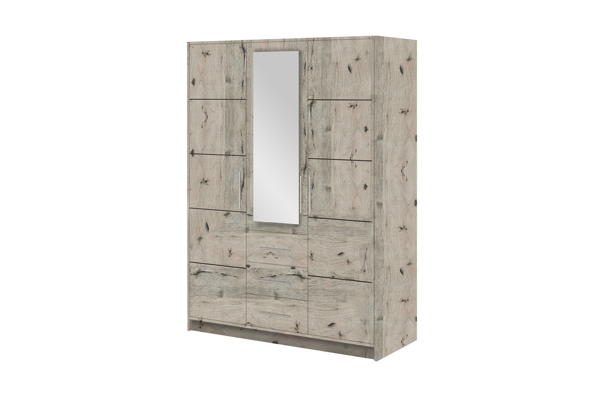 Šatníková skriňa Bali 147 cm - dub wellington Skriňa Bali 