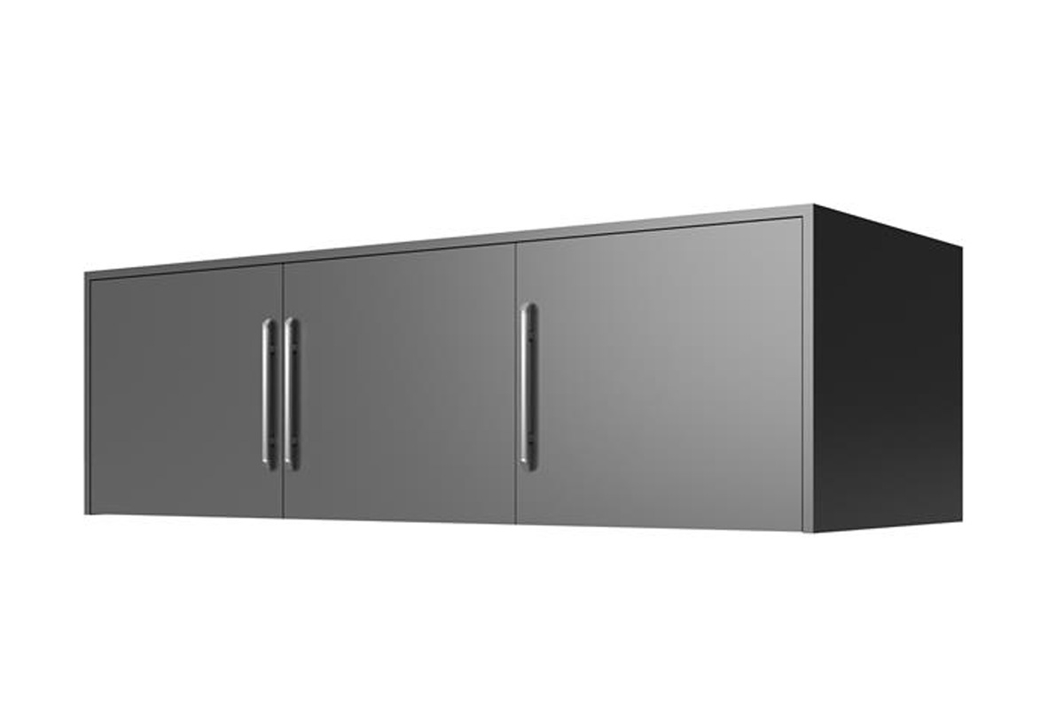 Šatníková skriňa Bali 147 cm s nadstavcom - grafitová Nadstavec grafit