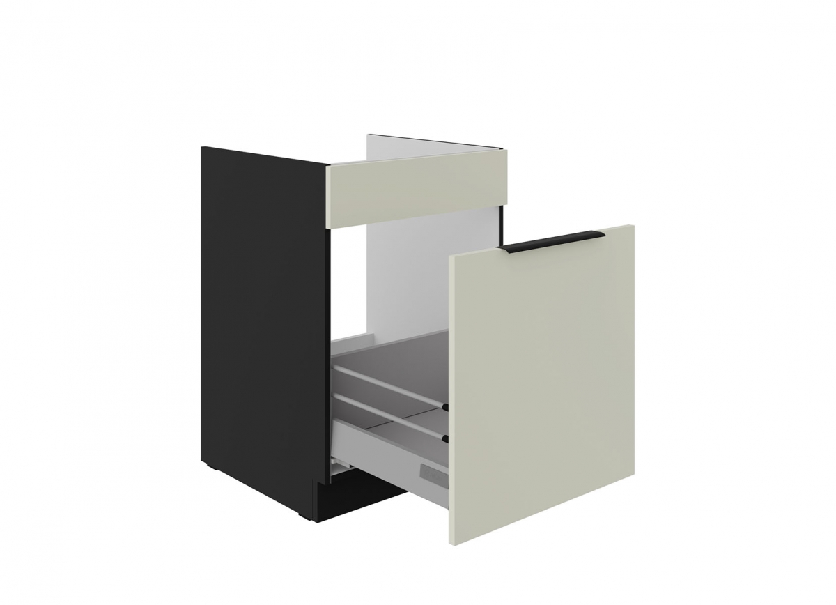 Kuchynská dolná skrinka Armonza 60ZL so zásuvkou pod umývadlo - kašmír Skrinka Kuchynská dolná Armonza 60ZL 1S z szuflada pod umývadlo - kašmír