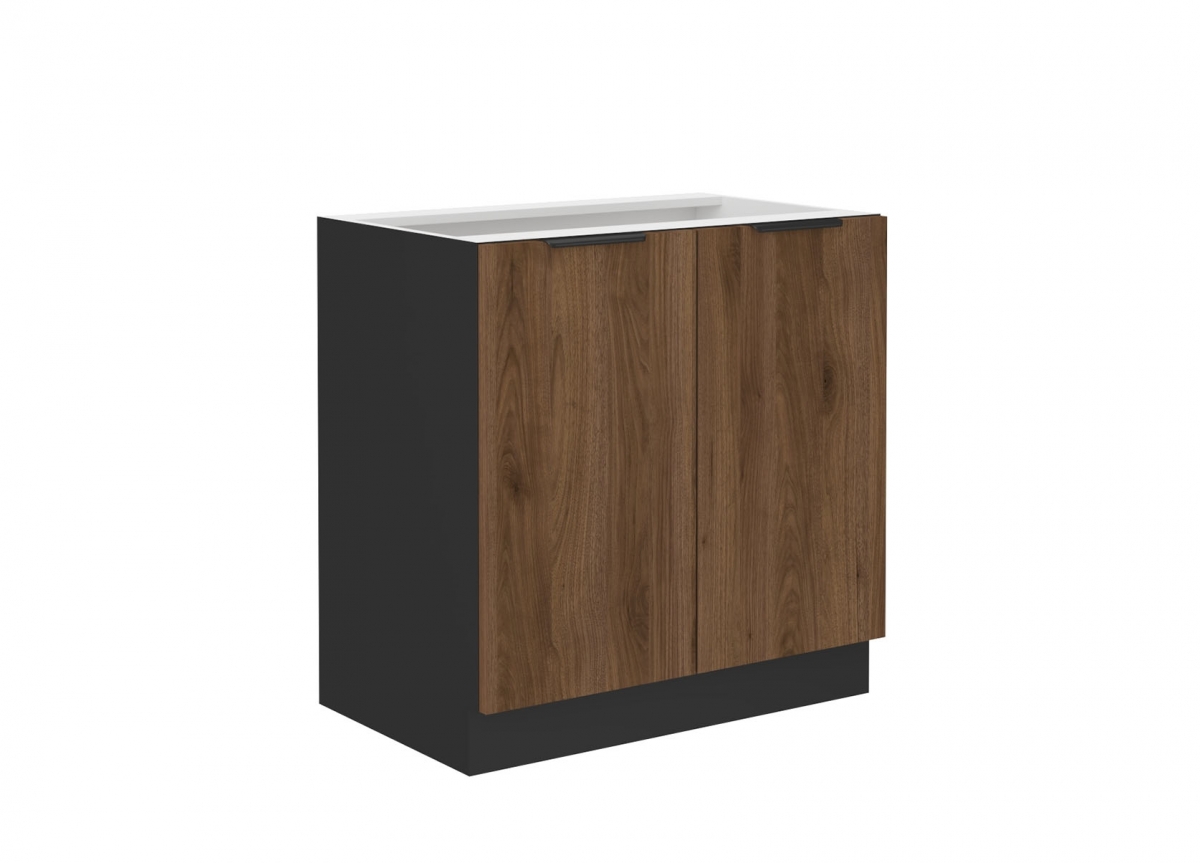 Spodní kuchyňská skříňka Armonza 80D dvoudveřová - ořech skříňka kuchyňská spodní Armonza 80D 2F dvoudveřová - ořech
