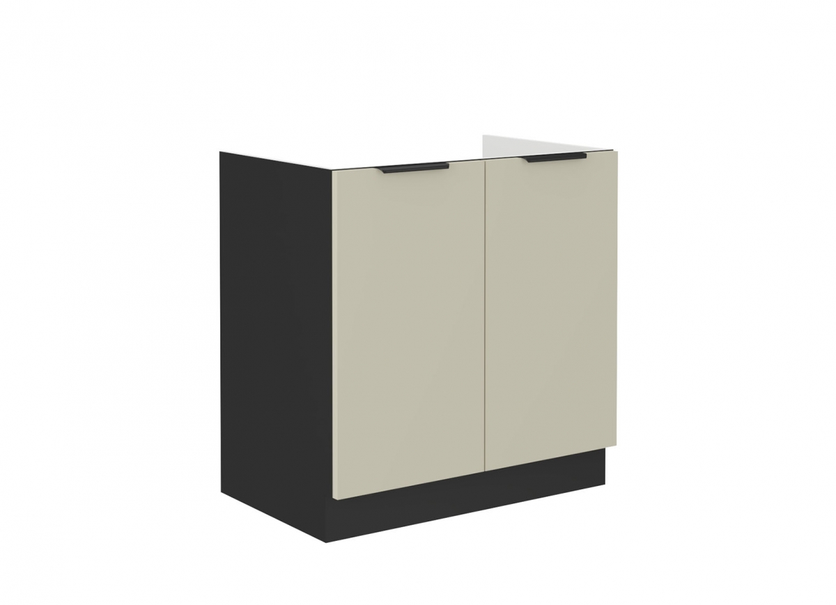 Skrinka Kuchynská dolná Armonza 80ZL dvojdverová pod umývadlo - kašmír Skrinka Kuchynská dolná Armonza 80ZL 2F dvojdverová pod umývadlo - kašmír