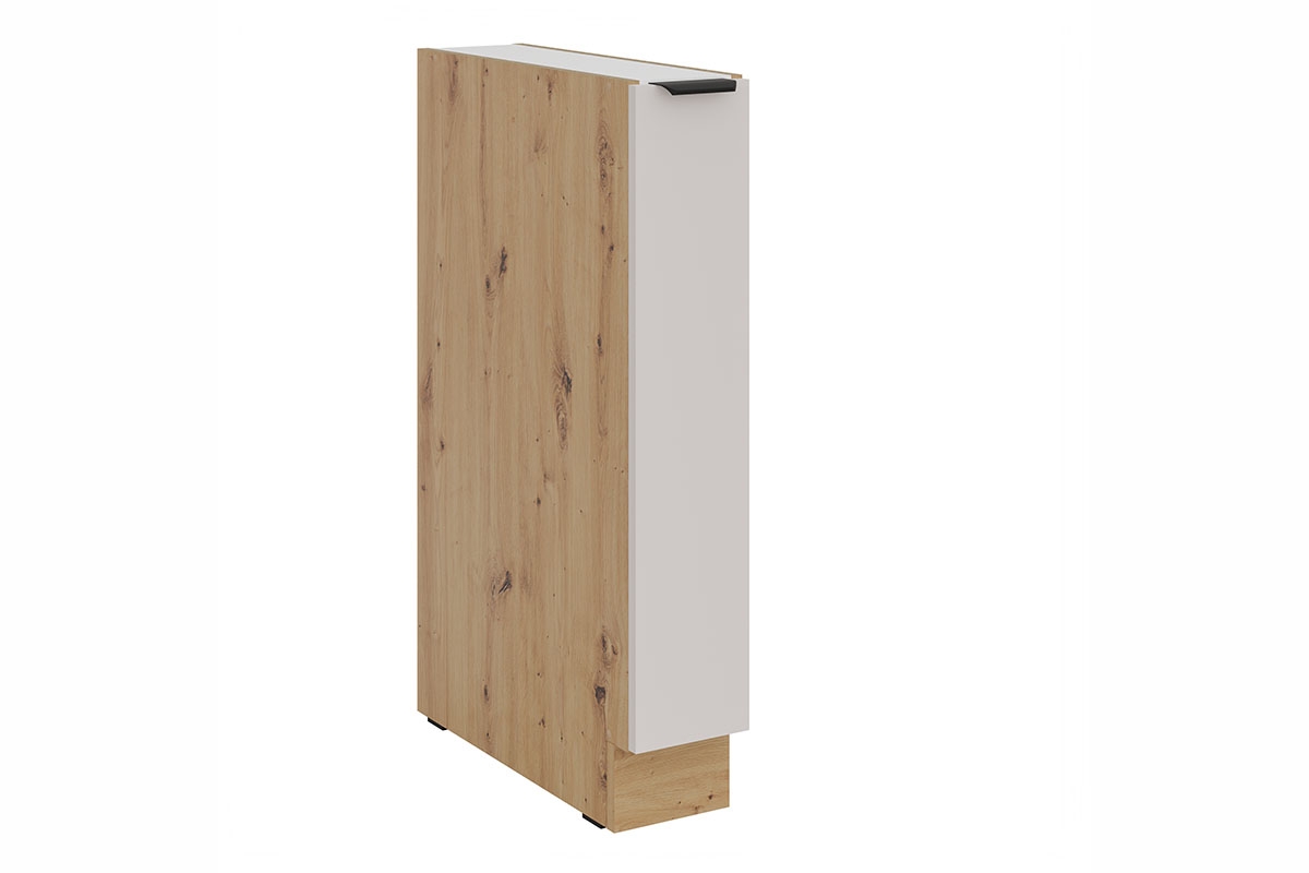 Kuchyňská spodní skříňka Arvani D15 s cargo košem - kašmír / dub artisan skříňka kuchyňská spodní Arvani D15 s košem cargo - kašmír / dub artisan