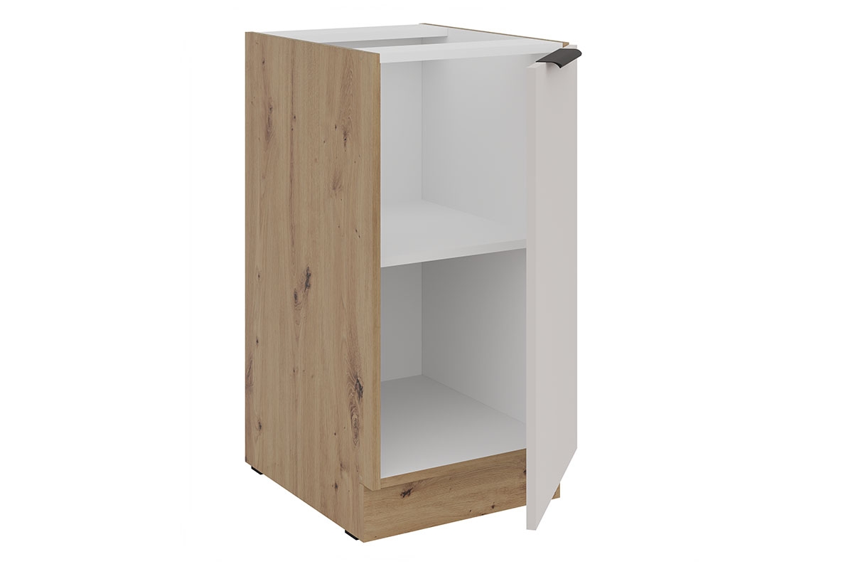 Kuchyňská spodní skříňka Arvani D40 jednodveřová - kašmír / dub artisan skříňka kuchyňská spodní Arvani D40 jednodveřová - kašmír / dub artisan