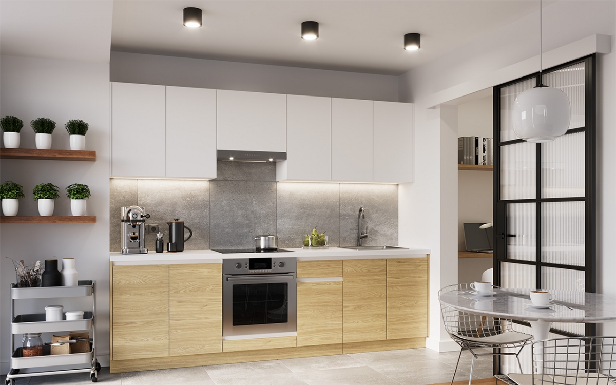 Spodná kuchynská skrinka Campari D30 jednodverová Skrinka Kuchynská dolná Campari D30 jednodverová