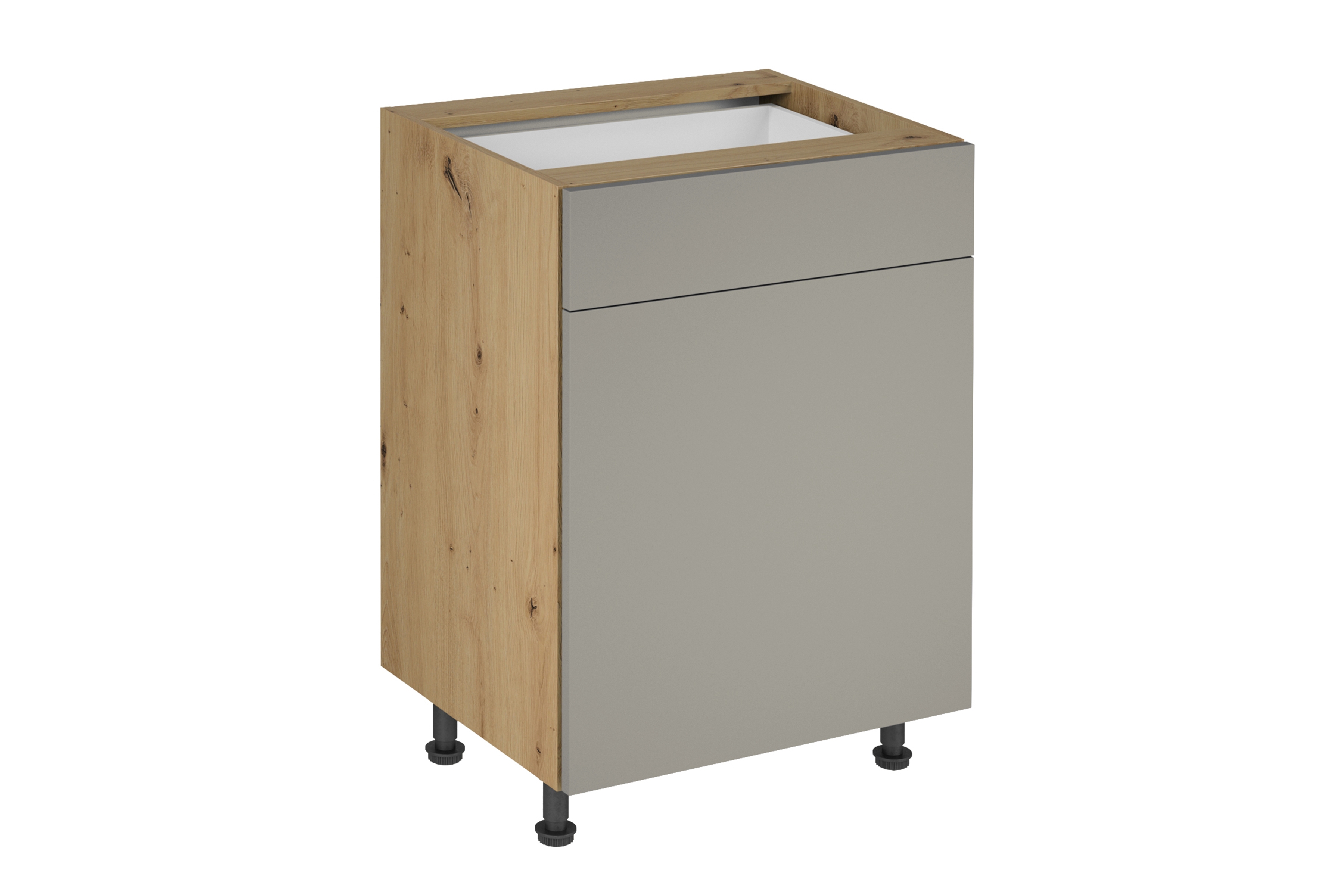 Skrinka Kuchynská dolná Langen D60S1 jednodverová z szuflada - beige Skrinka Kuchynská dolná Langen D60S1 jednodverová z szuflada - beige