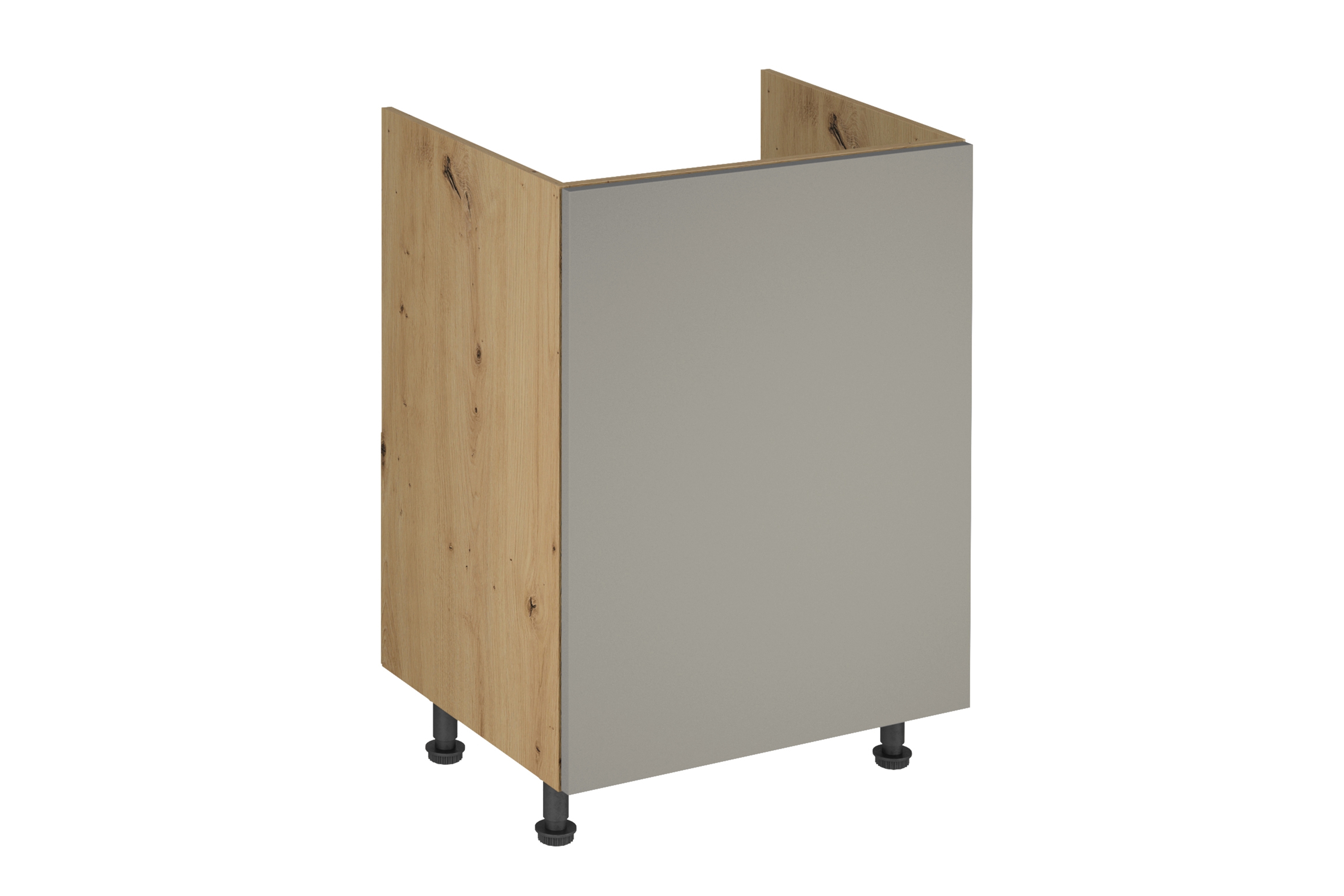 skříňka kuchyňská spodní Langen D60Z jednodveřová pod zlewozmywak - beige Skříňka kuchyňská spodní Langen D60Z jednodveřová pod zlewozmywak - beige