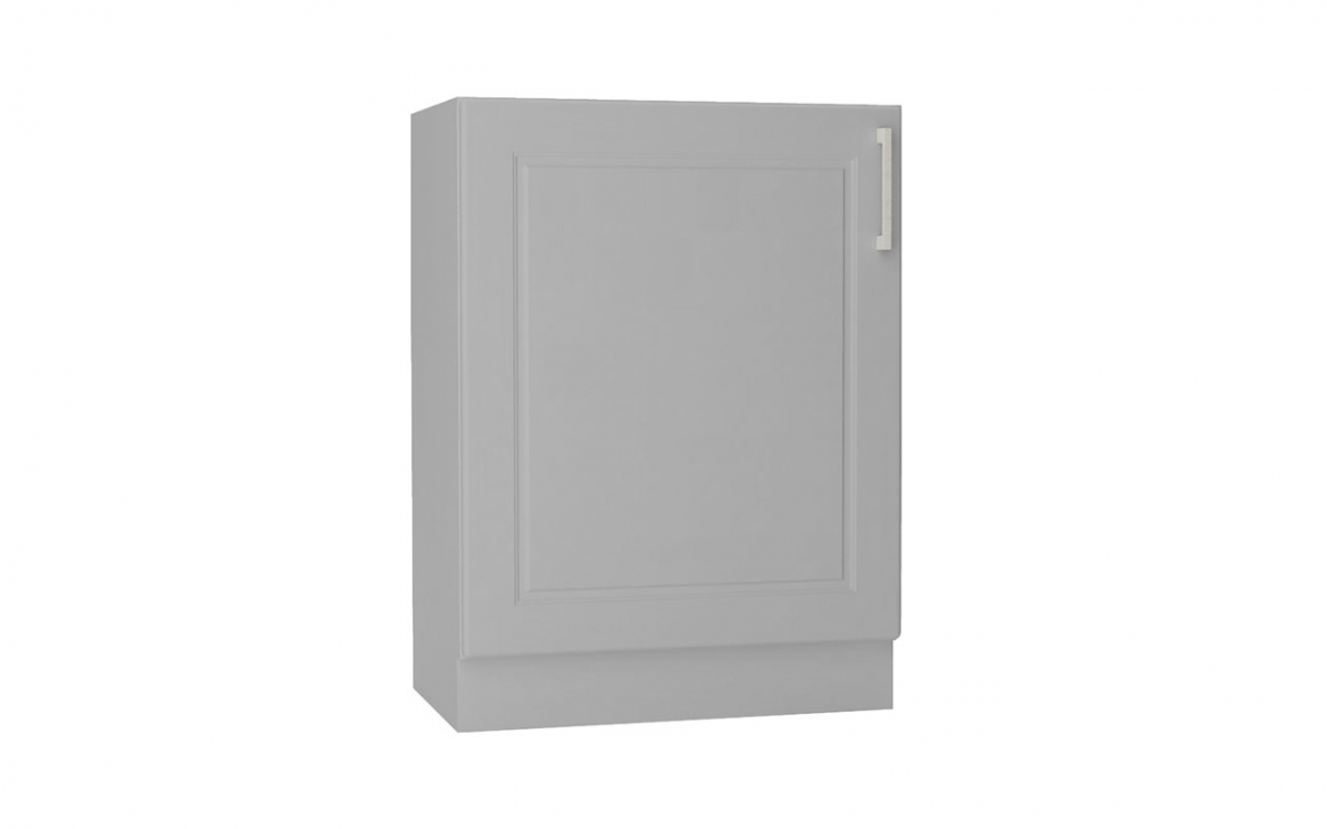 Dřezová skříňka Natalia D60 ZL P/L - šedý mat skříňka kuchyňská spodní Natalia D60 ZL P/L jednodveřová pod zlewozmywak - šedá mat